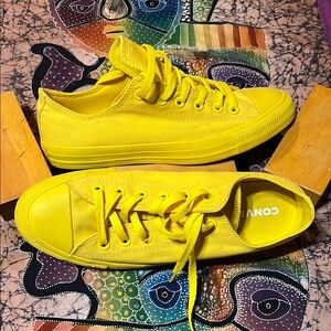Converse All Star Bright Yellow Low Top